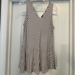 Cable and Gauge Peplum Top